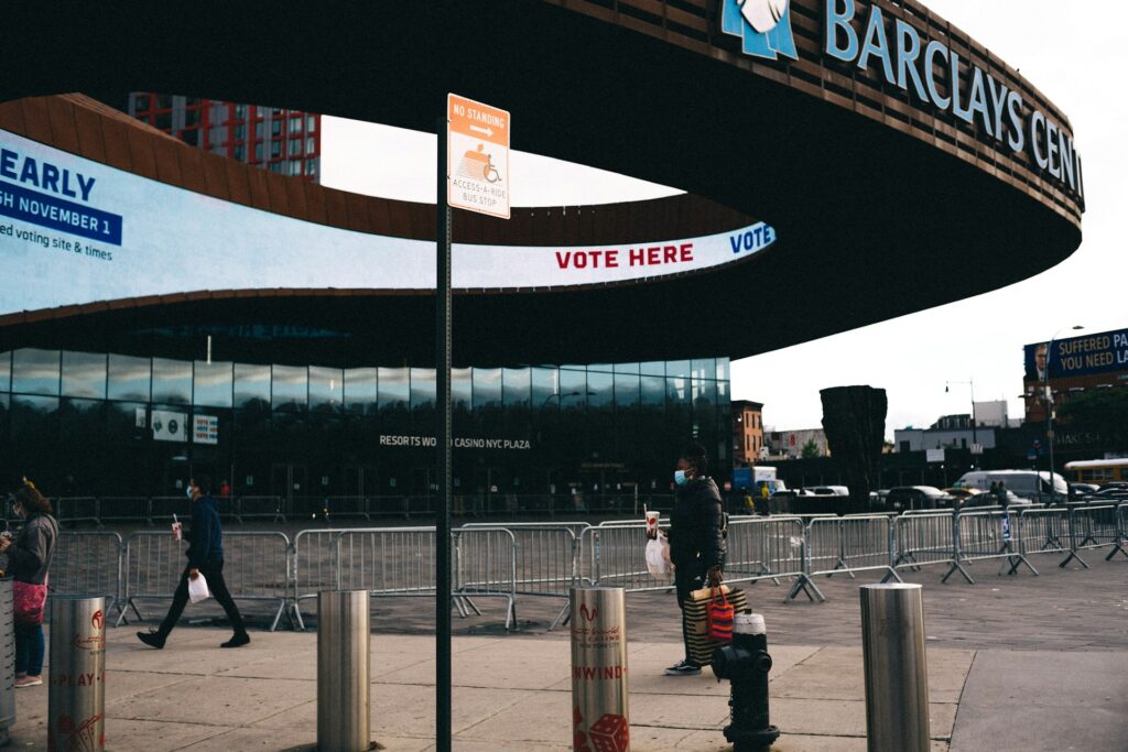 barclays center, brooklyn, new york